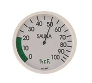 Elsässer Sauna Hygrometer weiß 120 mm