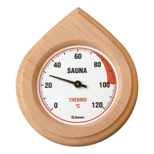 Finnsa Holz-Sauna-Thermometer, Tropfen