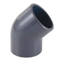 PVC Winkel 45° Ø40