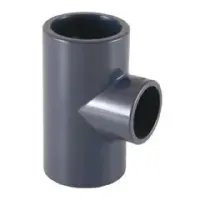 PVC T-Stück 90° 2xØ50,1xØ40