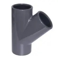 PVC T-Stück 45° Ø40 PN16