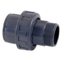 PVC Verschraubung Ø50x1 ½" AG