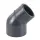 PVC Winkel 45° Ø50 IA