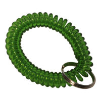 Hochelastisches Spiralband grün