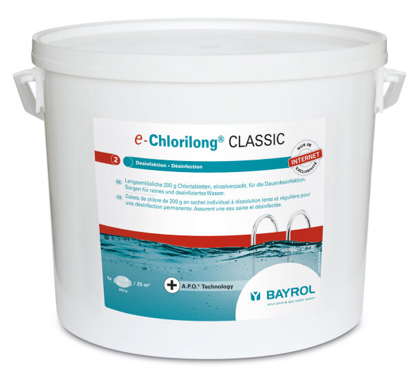 e-Chlorilong® CLASSIC 200 g 10 kg
