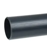 PVC Rohr DIN 40, grau PN10 - 1m