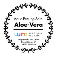 WellnessMax Aqua-Peeling-Salz 150 g Aloe-Vera